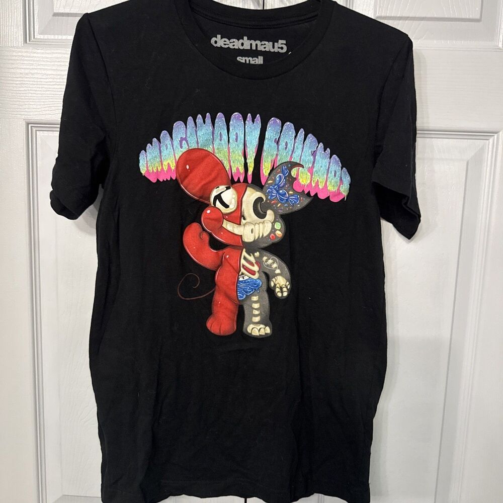 Deadmau5 "Imaginary Friends" T-Shirt (size Small) Rave Festival Edm‎